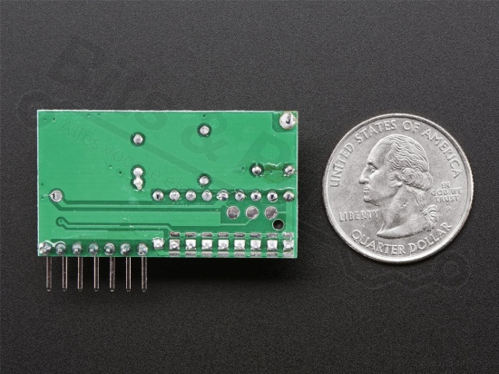 RF Receiver M4 - 315MHz Momentary - Adafruit 1096